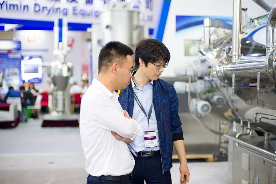 Minjie Attended CIPM in Wuhan with Vacuum Belt Dryer 01